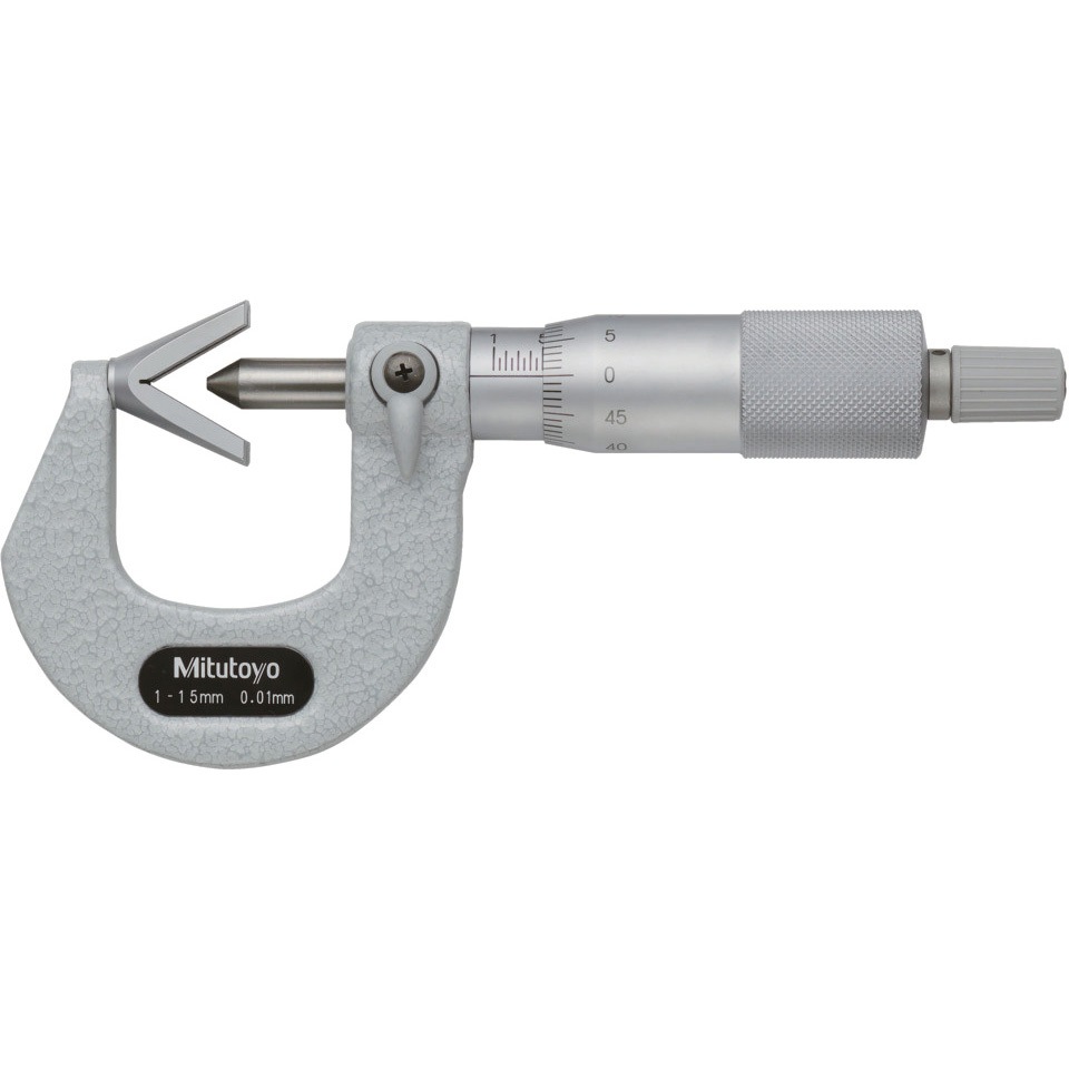 VM3-15(ミツトヨ実施校正書・トレーサビリティ体系図付) V溝マイクロ (114シリーズ 1台 Mitutoyo(ミツトヨ) 【通販モノタロウ】 41,980円