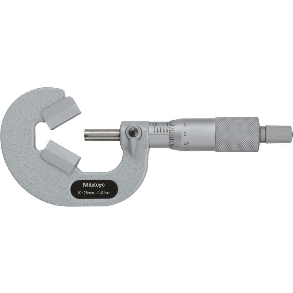 VM3-25(ミツトヨ実施校正書・トレーサビリティ体系図付) V溝マイクロ (114シリーズ 1台 Mitutoyo(ミツトヨ) 【通販モノタロウ】