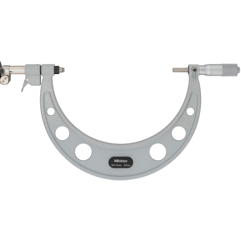 OMD-175R(校正企業実施一般校正書・トレーサビリティ体系図付) 107シリーズ ダイヤルゲージ取付け式外側マイクロメータ Mitutoyo(ミツトヨ) 一般校正 54,980円