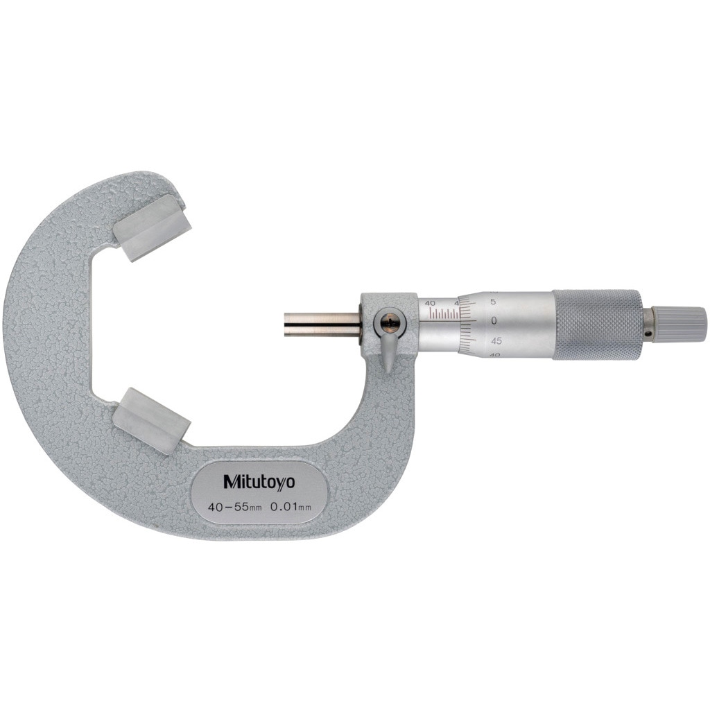 VM3-55(ミツトヨ実施校正書・トレーサビリティ体系図付) V溝マイクロメータ 1台 Mitutoyo(ミツトヨ) 【通販モノタロウ】