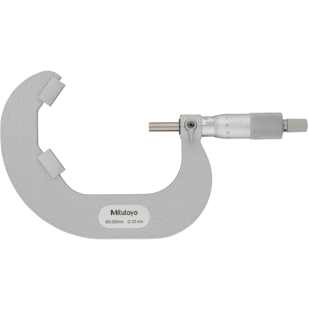 VM5-85(ミツトヨ実施校正書・トレーサビリティ体系図付) V溝マイクロメータ 1台 Mitutoyo(ミツトヨ) 【通販モノタロウ】