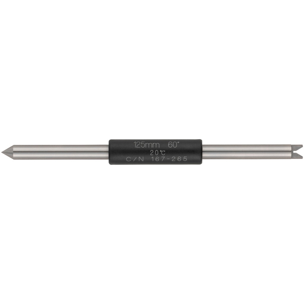 MB-125-60(ミツトヨ実施校正書・トレーサビリティ体系図付) 167シリーズ マイクロメータ基準棒(ねじマイクロメータ用) Mitutoyo(ミツトヨ) 一般校正