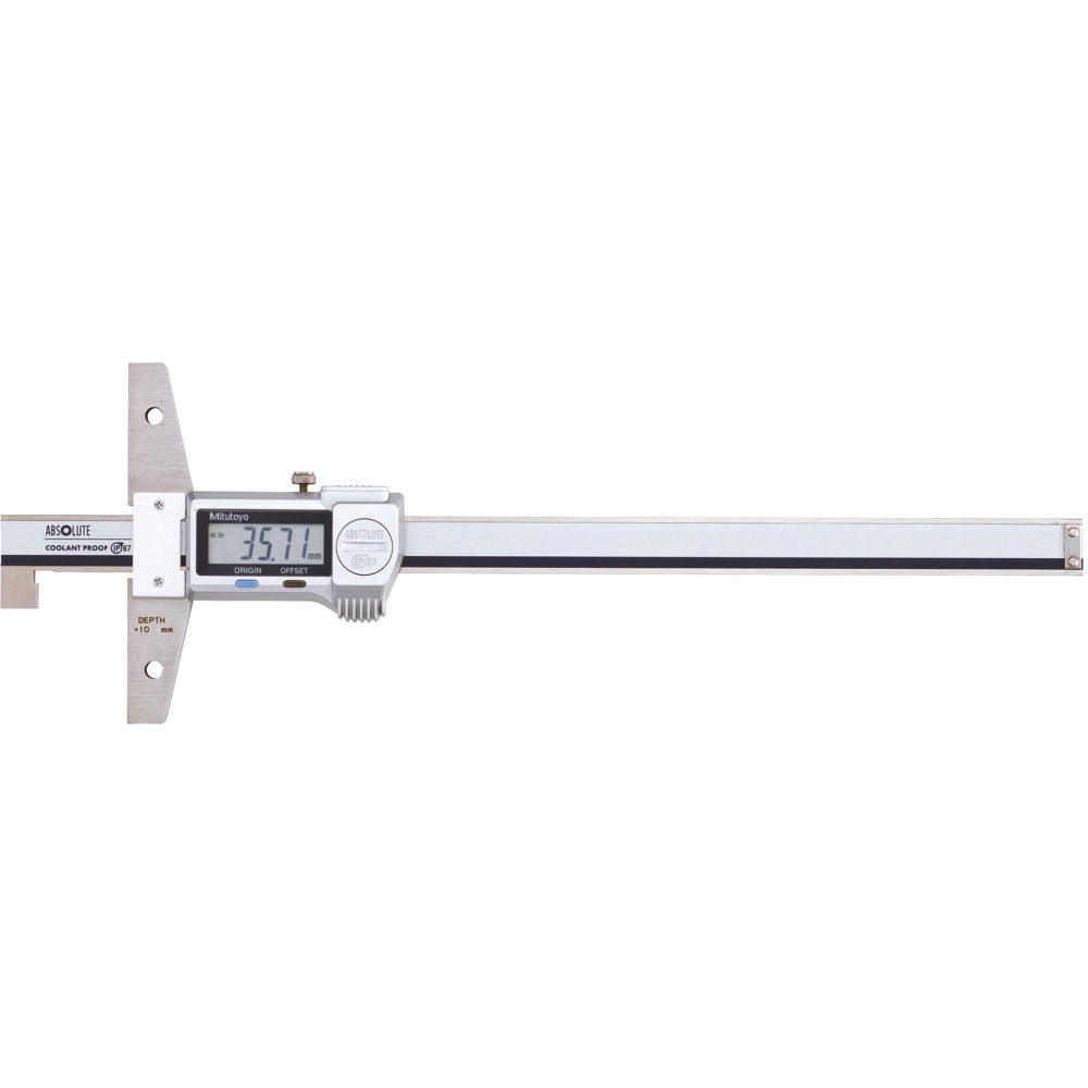 VDS-P15H(ミツトヨ実施校正書・トレーサビリティ体系図付) フック付ABSデジマチックデプスゲージ Mitutoyo(ミツトヨ) 一般校正 571シリーズ