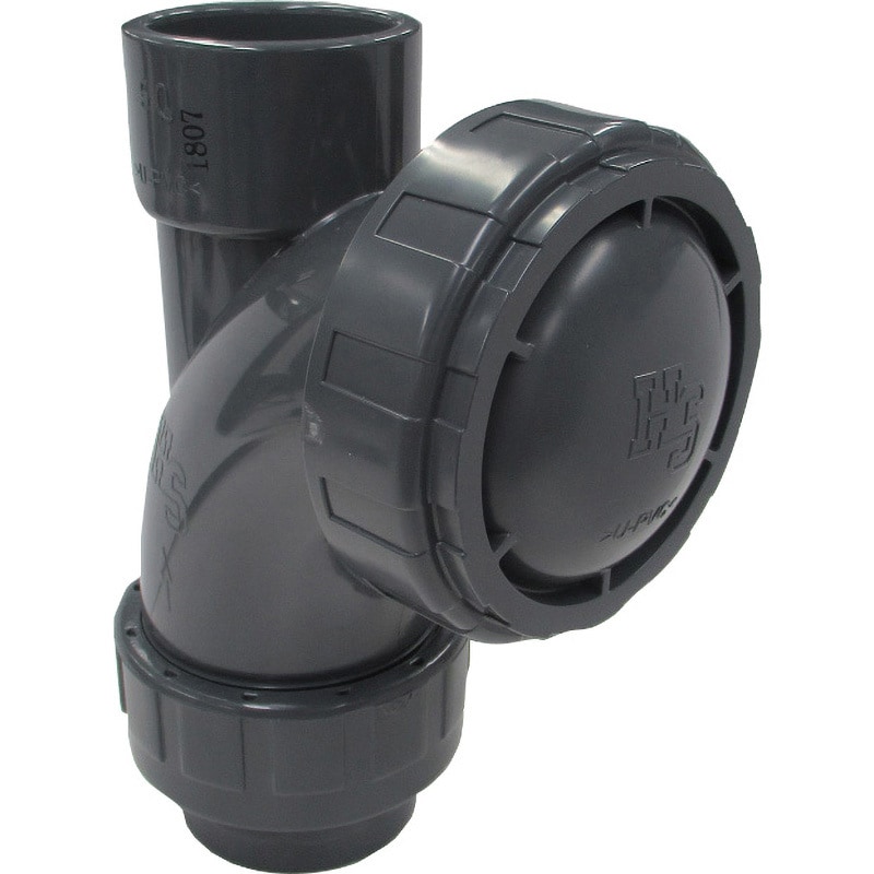 DYCV2 50TS PVC製排水ポンプ用ボールチャッキ(グレー) 1個 HSバルブ 【通販サイトMonotaRO】