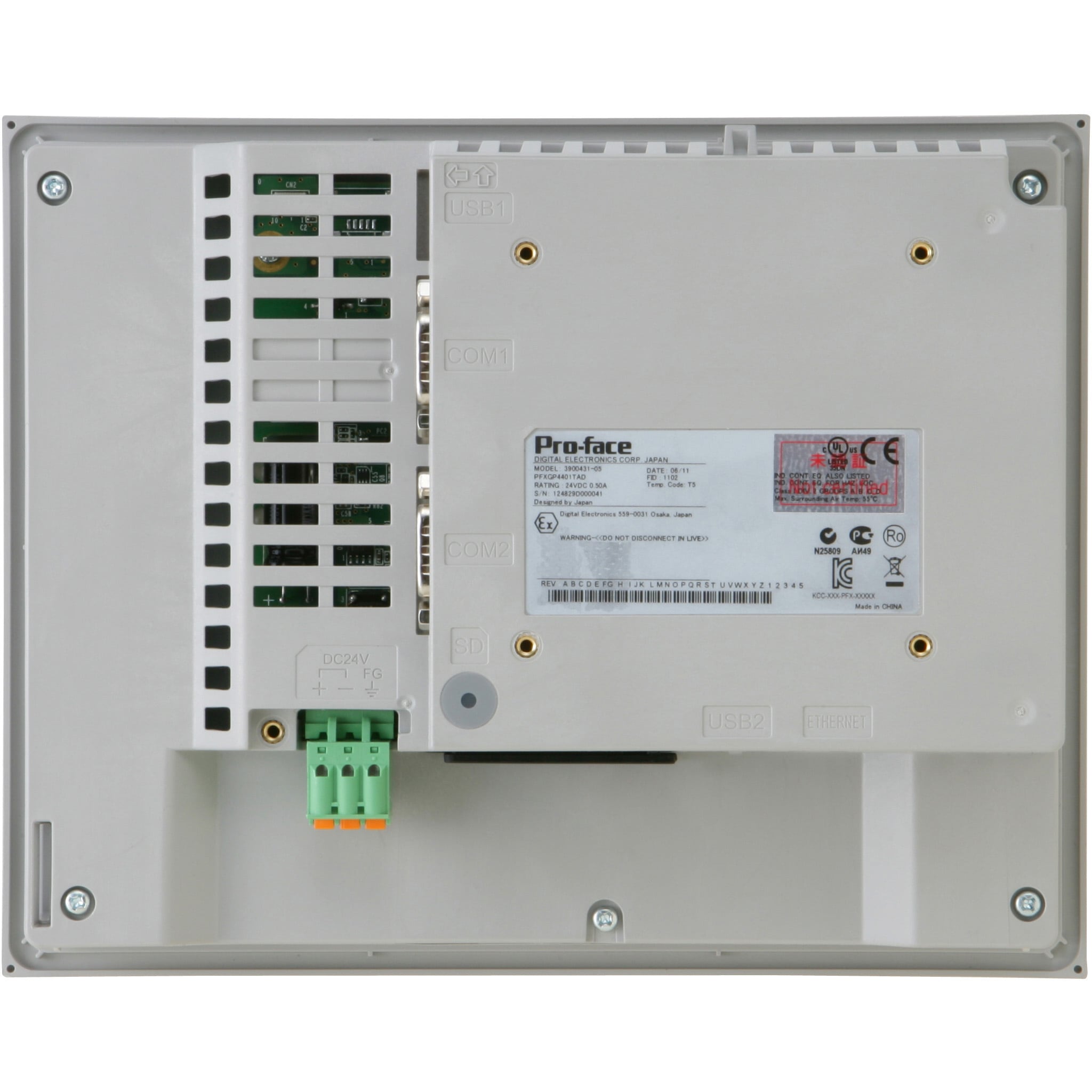◇未使用 Pro-face プログラマブル表示器 PFXGP4401TAD (2024年製