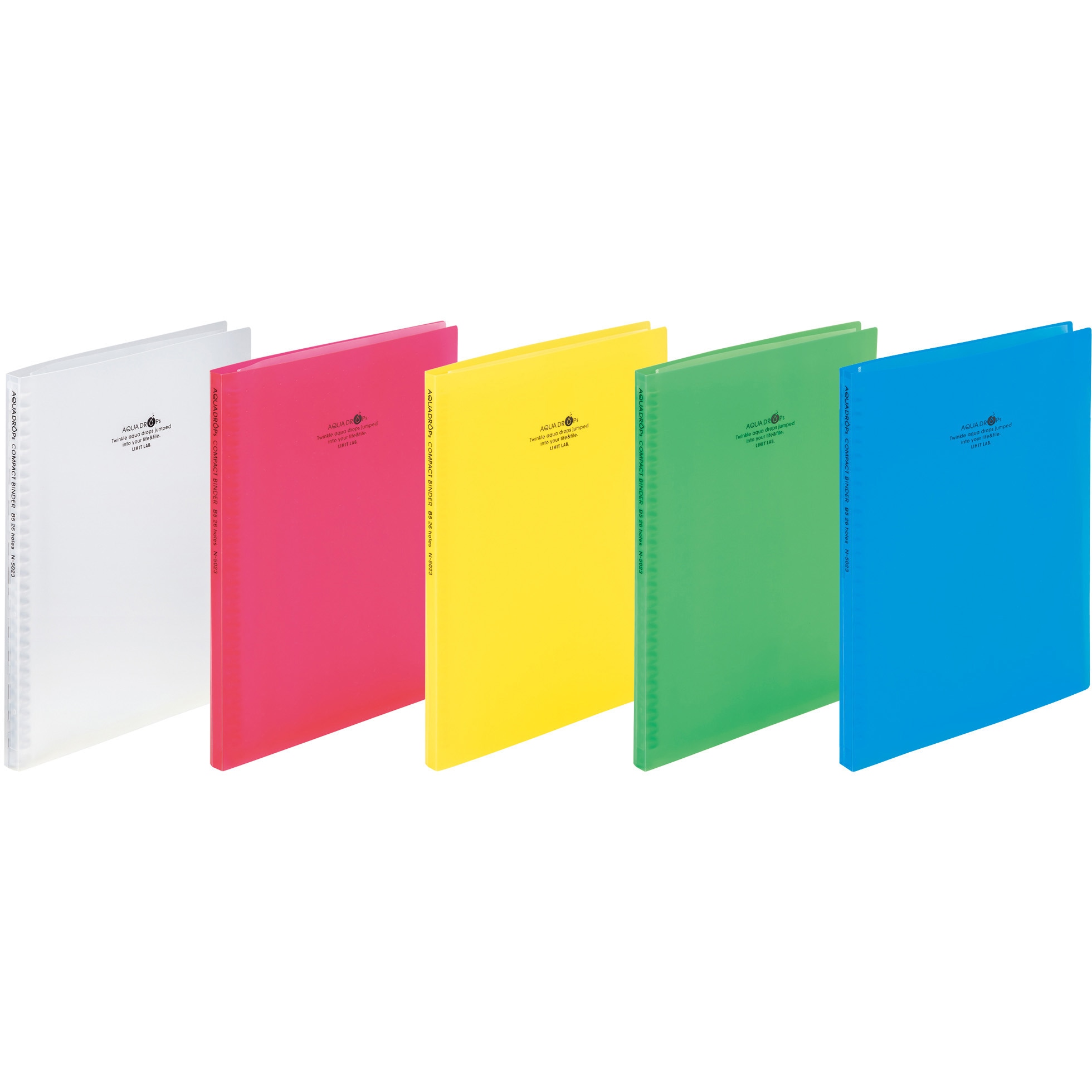 リヒトラブ　アクアドロップス　コンパクトバインダー　計13冊 AQUA DROPs コンパクトバインダー - 株式会社リヒトラブ