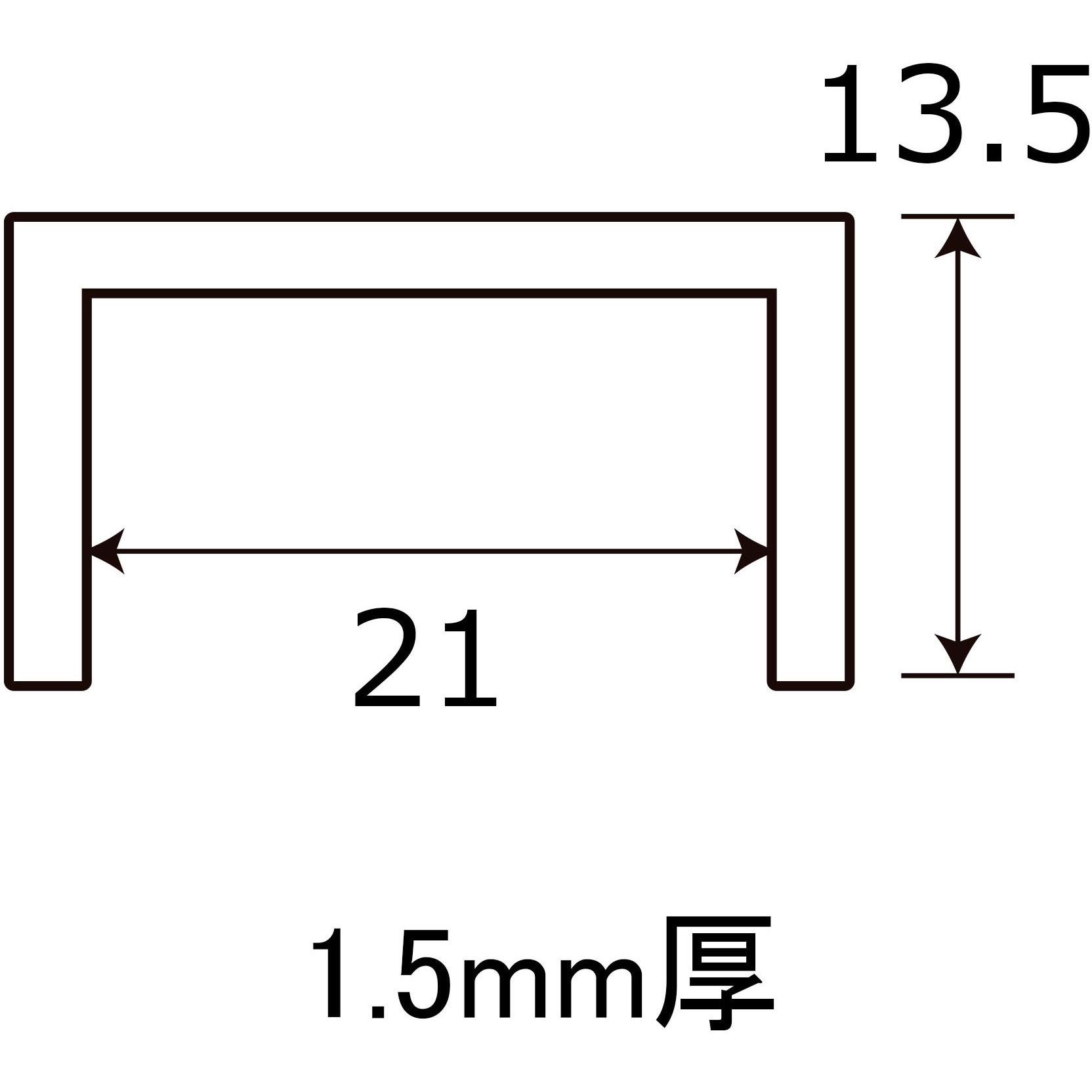 467 アルミチャンネルac 1本 光モール 通販サイトmonotaro