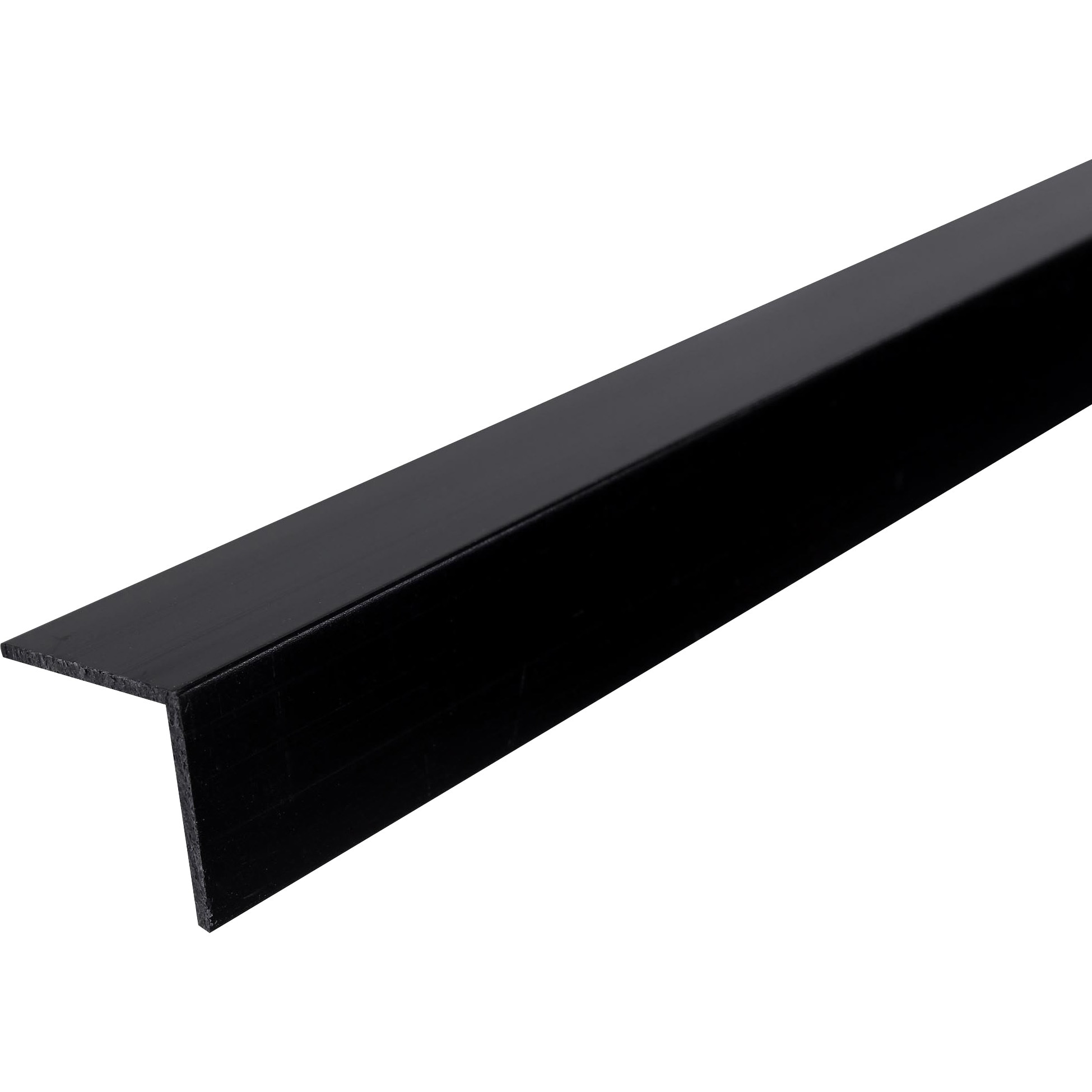 159 ブラックアングル 光モール 厚さ1.5mm寸法20×20mm 1本 - 【通販