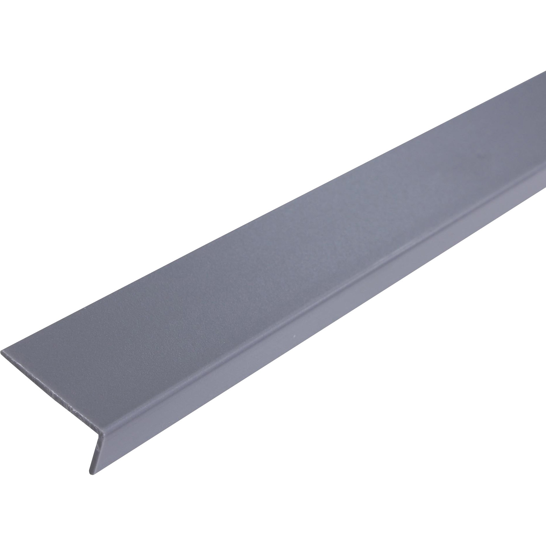 244 グレーPSアングル 光モール 厚さ1mm寸法8×20mm 1本 【通販モノタロウ】