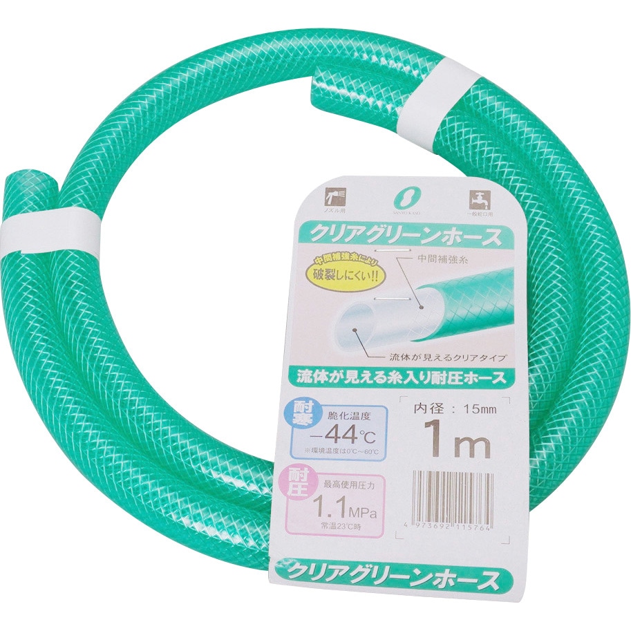 三洋化成 パワーホース 22×28mm 30ｍ (ドラム巻) グリーン PW-2228D 30G 三洋化成 パワーホース 22×28mm グリーン 30mドラム巻 PW-2228D30G 1巻