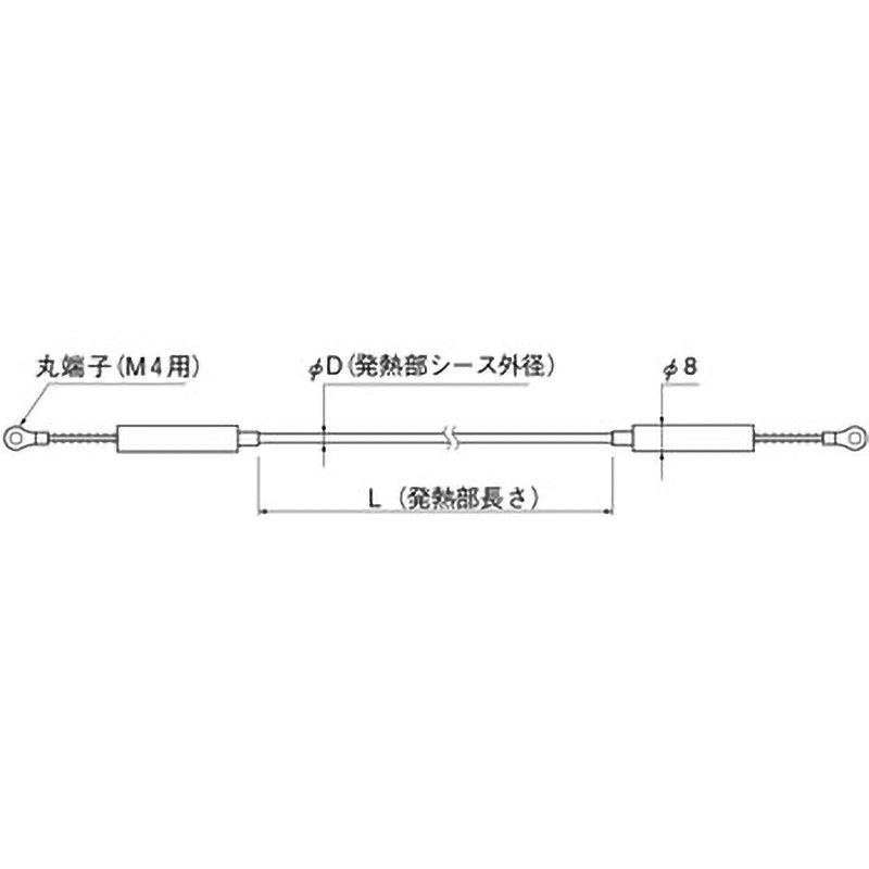 SSS1100 サイカンヒーター S型 1台 八光電機 【通販モノタロウ】
