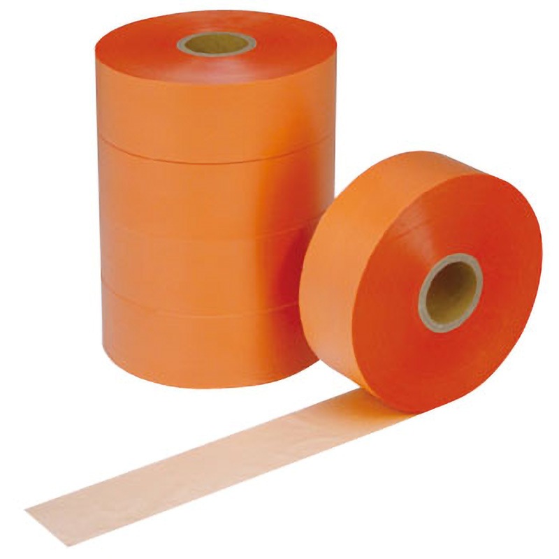 12-7138 カットテープ太巻1000 KLASS(クラス/旧:極東産機) オレンジ色