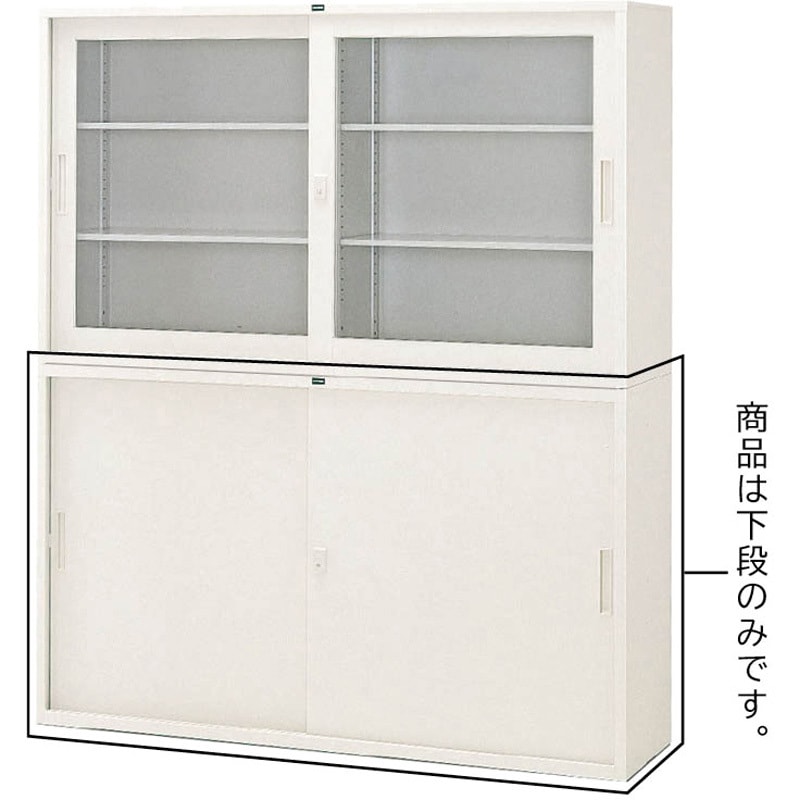 5-847-2740 引違い書庫 鋼板戸 内田洋行 ネオグレイ色 【通販モノタロウ】