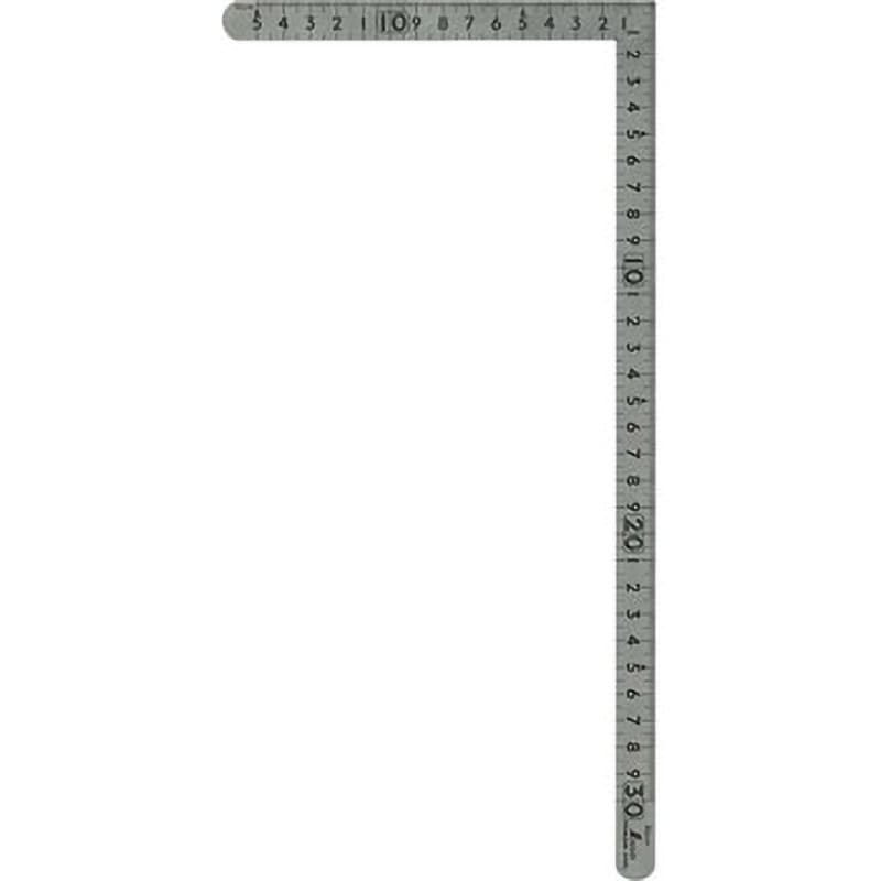 小型曲尺平ステン30×15cm表裏同目 同厚