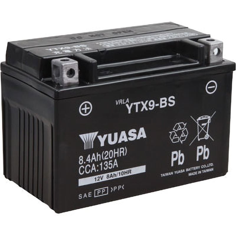 【新品 送料込み】YTX9-BS バッテリー 台湾ユアサ バイク YUASA