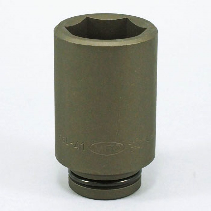 P6L-41 インパクトレンチ用 ソケット(ロングタイプ) ミトロイ 差込角19.0[3/4]mm[inch]  P6L-41