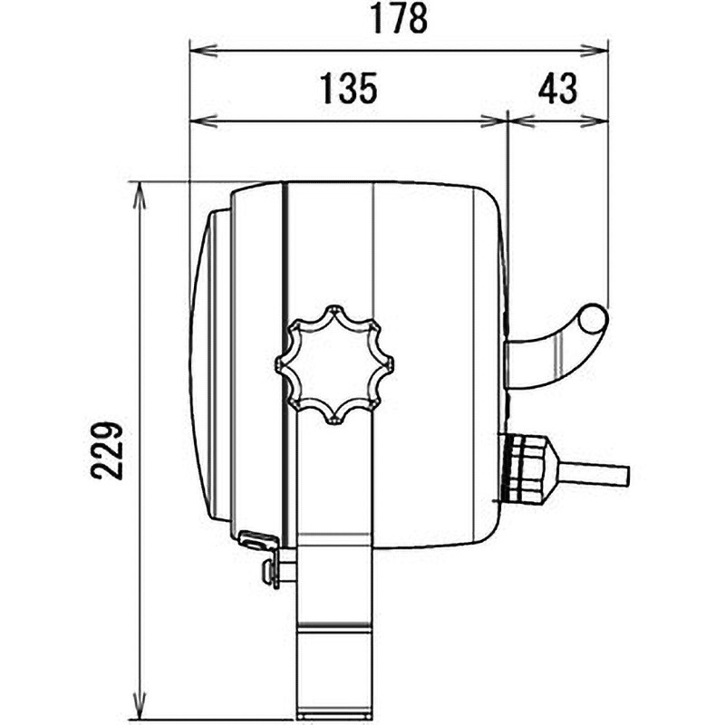 メタハラサーチライトHID 35W 関西ヂーゼル トラック用フォグランプ