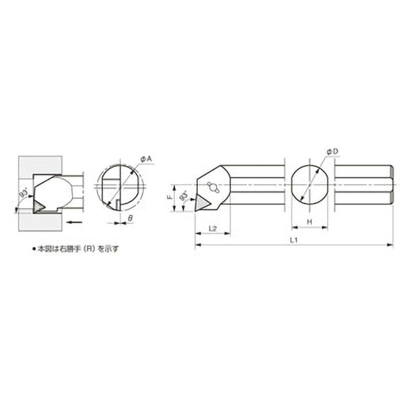 CTUPL0025R16 ホルダ 京セラ 93° クランプオン 左勝手   CTUPL0025R16 27,286円