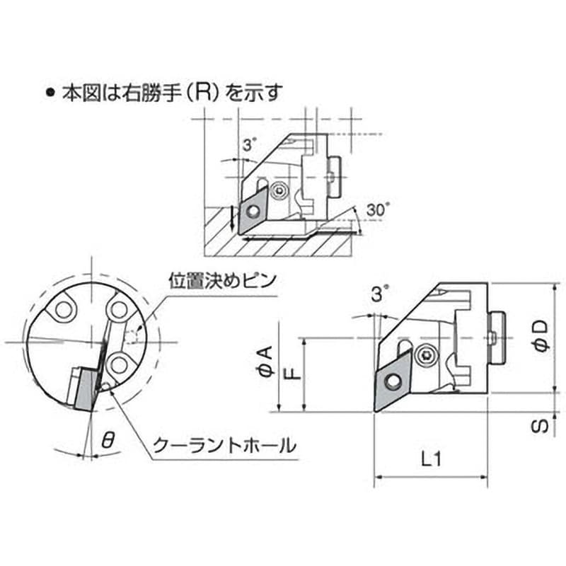 京セラ 内径加工用ホルダ ( HA32PDUNL15-43 ) ( K5S29 )-