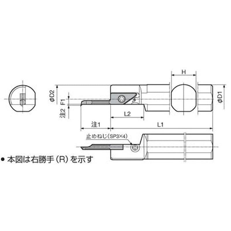 S12F-SVNR12N ホルダ 1個 京セラ 【通販サイトMonotaRO】