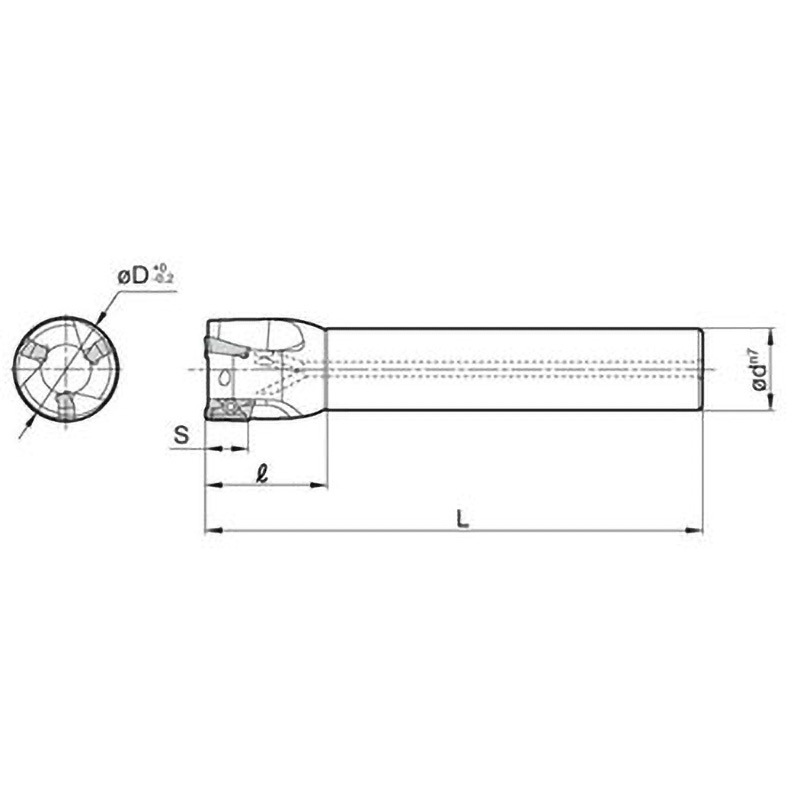 MEC32-S32-17 ホルダ 1個 京セラ 【通販モノタロウ】 MEC32-S32-17 ホルダ 1個 京セラ 【通販モノタロウ】