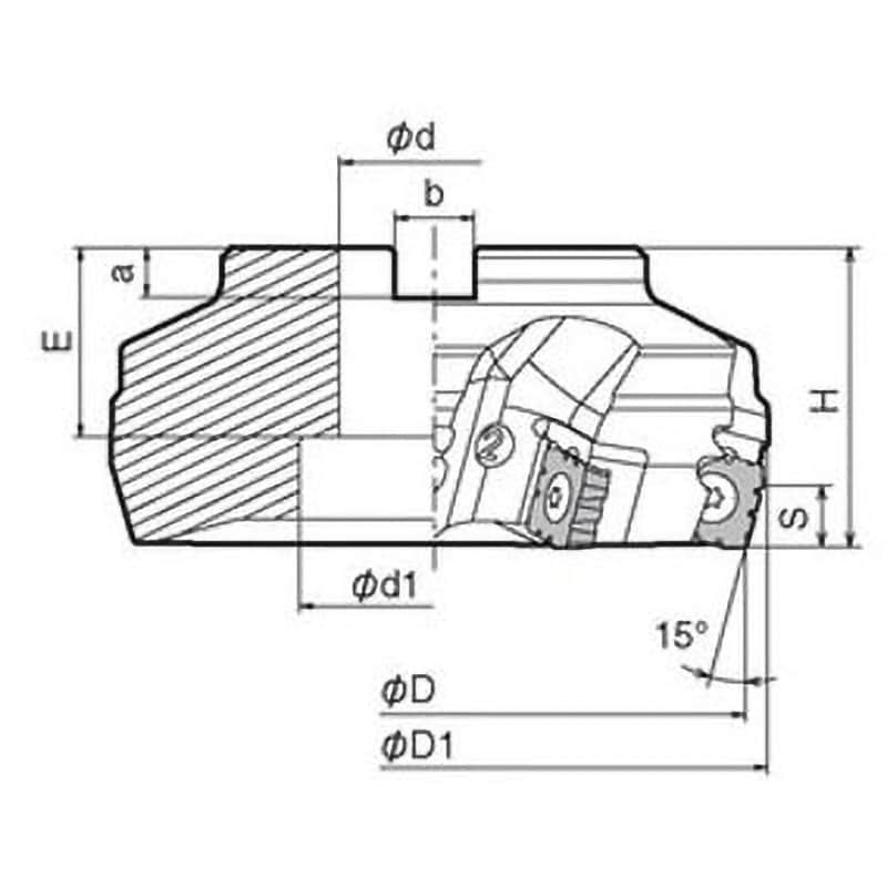 MSRS15125R-8T ホルダ 1個 京セラ 【通販サイトMonotaRO】