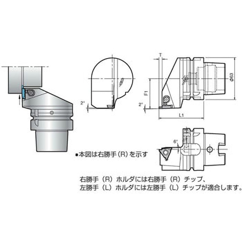 T63H-KGBAL-22-35 ホルダ 1個 京セラ 【通販モノタロウ】