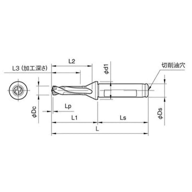 SF25-DRC250M-3 ホルダ 1本 京セラ 【通販サイトMonotaRO】