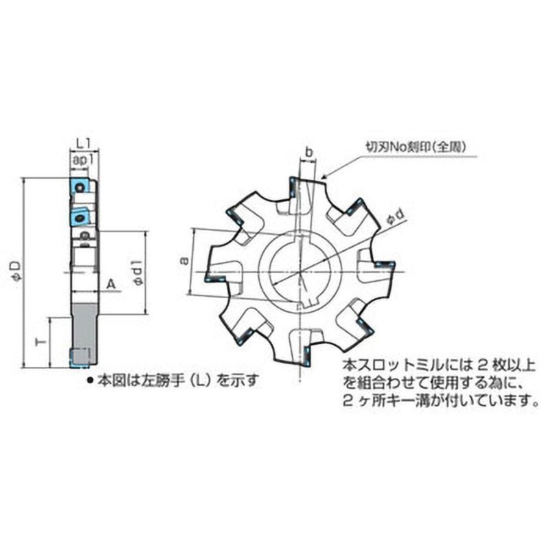 MSTC125AL2123-12-8T スロットミル MSTC型 1本 京セラ 【通販サイト