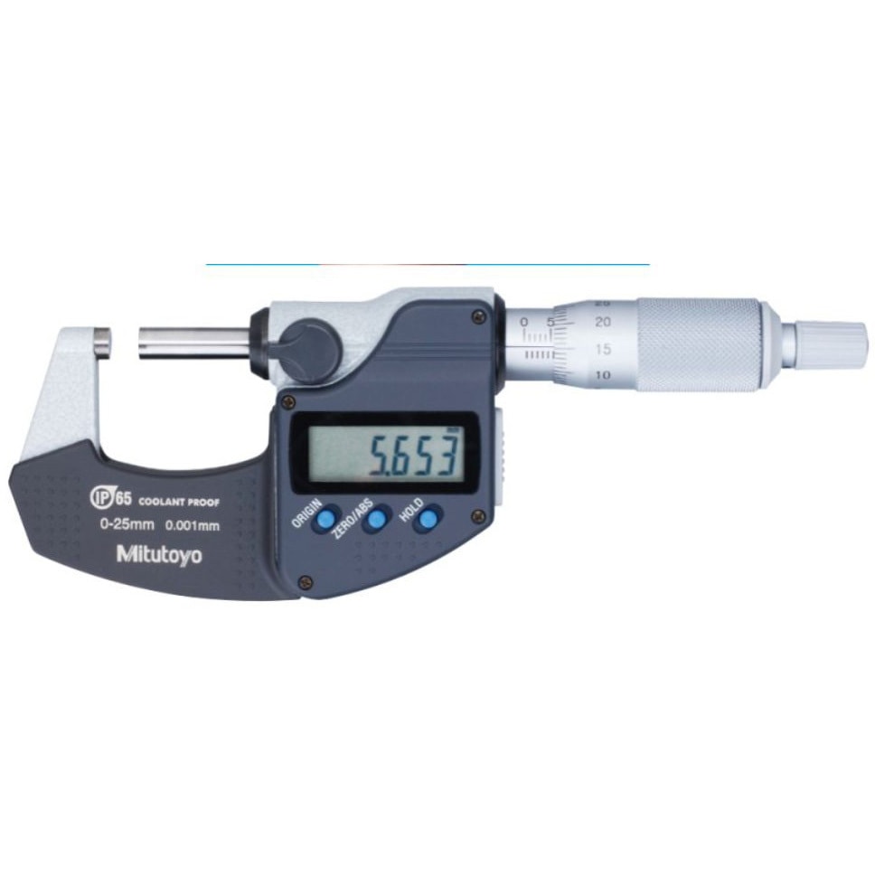 クーラントプルーフマイクロメーター クーラントプルーフマイクロメータ Mitutoyo(ミツトヨ) 防塵・防水