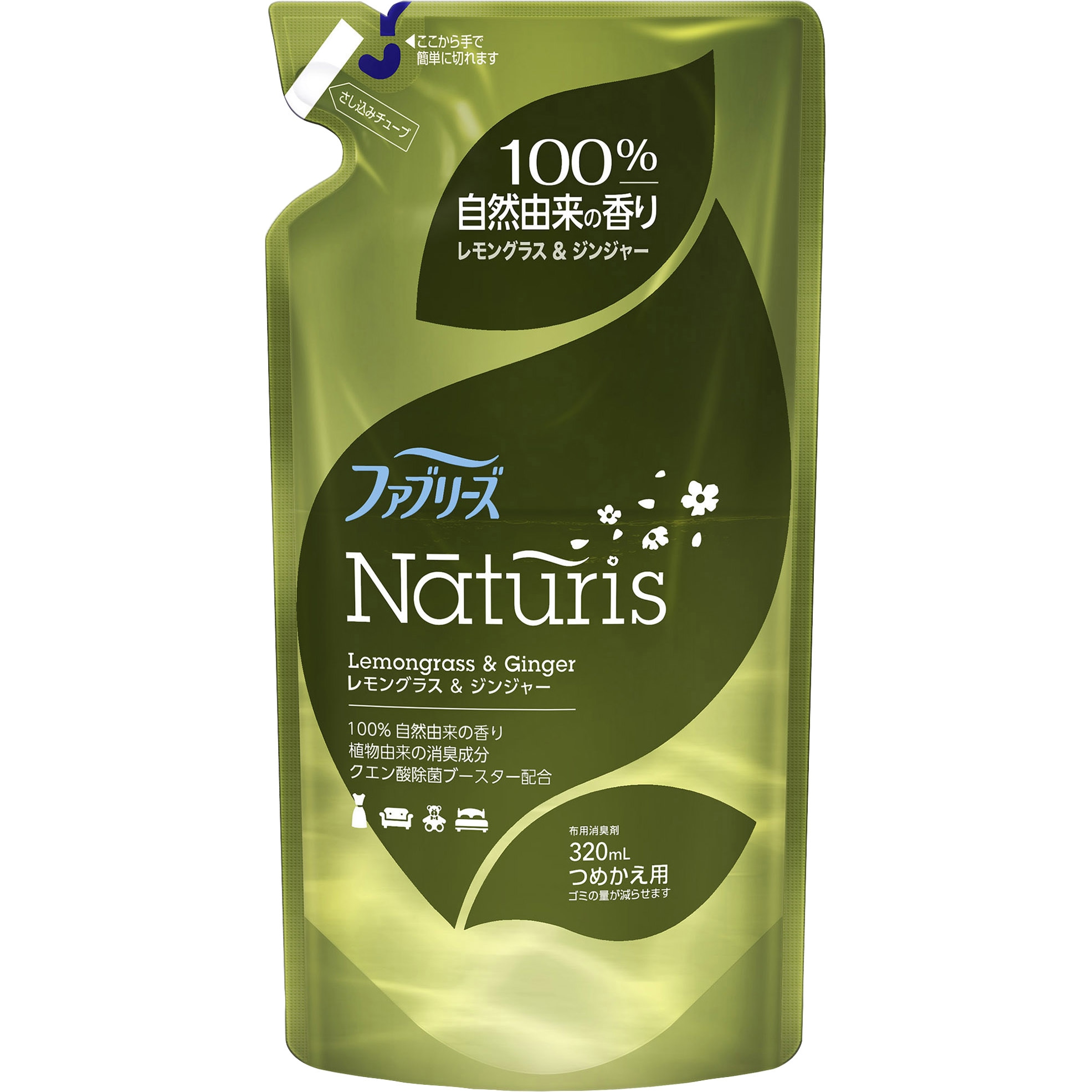 ファブリーズ ナチュリス つめかえ 1本(320mL) P&G 【通販モノタロウ】