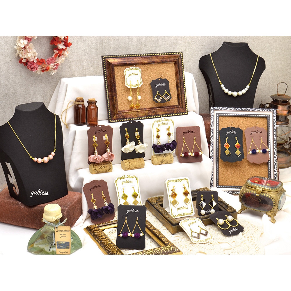 19 2101 立体ピアス イヤリング専用台紙 ササガワ Original Works 19 2101 1冊 12枚 通販モノタロウ