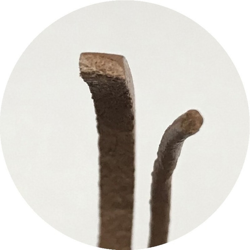 ユタカメイク 本革ひも ナチュラル (角) AL831 約3mm 約80m ユタカメイク 本革ひも ナチュラル (角) AL831 約3mm 約80m