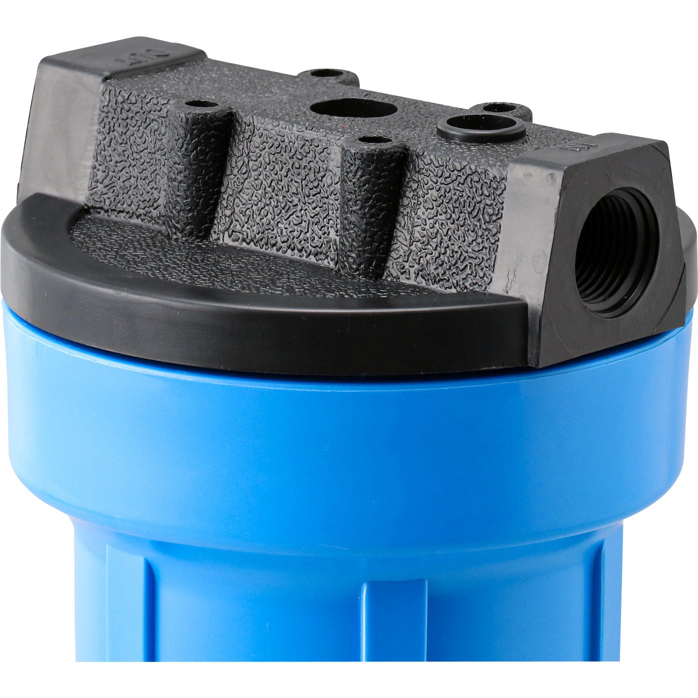 樹脂製フィルターハウジング(250mm用/透明)3点セット 3-8937-03 フィルターハウジング 250mm 透明AS10
