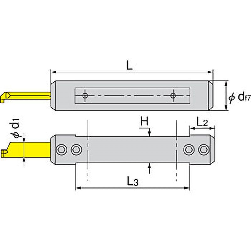 イスカル ピコカット 小径ソリッドバー用ホルダー PICCO/MG PCО ( PICCO 22-4-5 ) イスカル ピコカット 小径ソリッドバー用ホルダー PICCO⁄MG PCО MG PCO