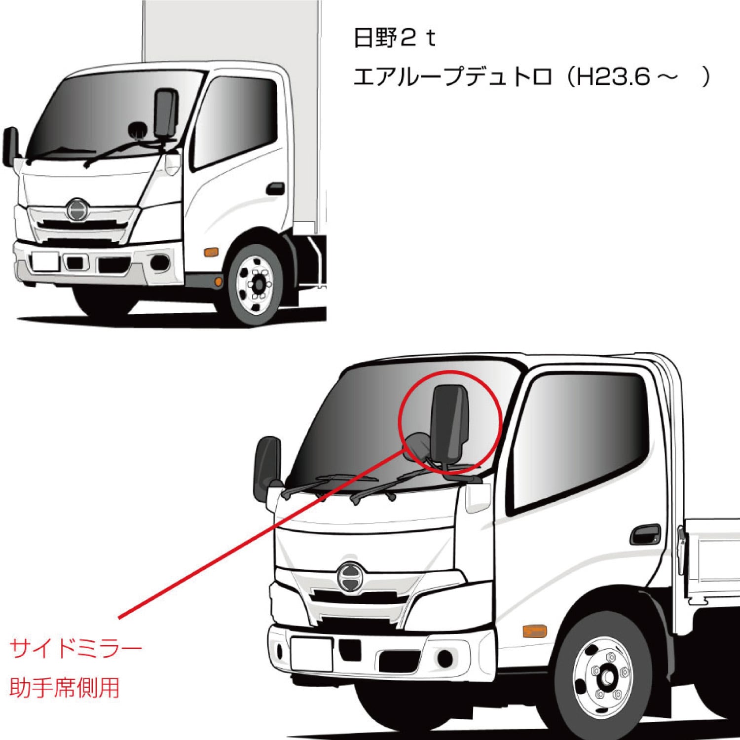 501762 補修用純正タイプサイドミラー JET INOUE(ジェット 501762 補修用純正タイプサイドミラー JET INOUE(ジェット