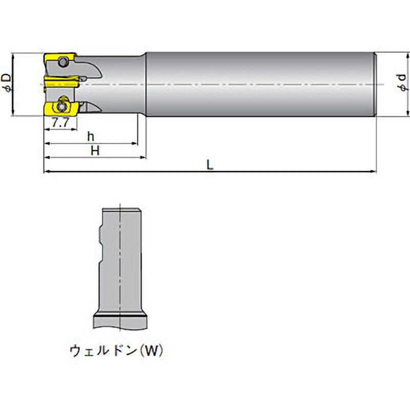 イスカル HP E90AN-D16-4-W16-07 ヘリプラスミニ イスカル HP E90AN