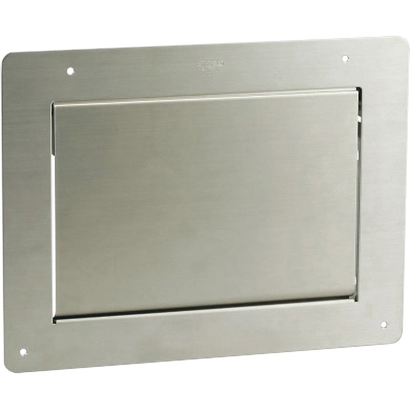 AZ-GD231-HL ステンレス鋼製ダンパー付屑入投入口蓋付裏取付タイプ