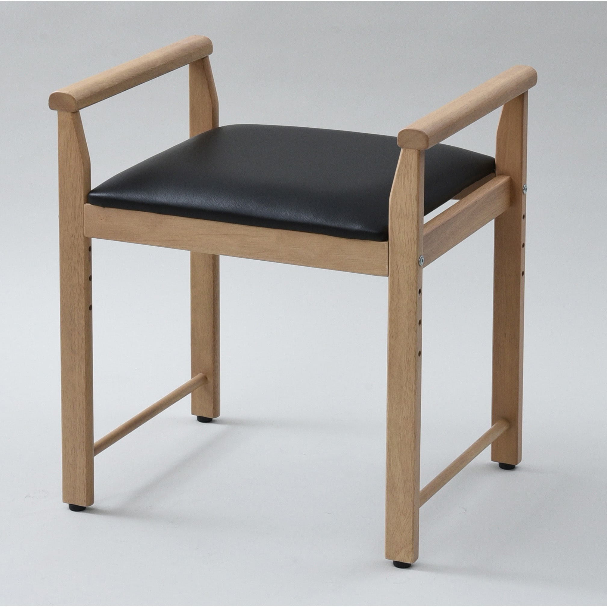 SSSC-50(KW/BK) 立ち上がり楽々 玄関ベンチ 1台 YAMAZEN(山善) 【通販