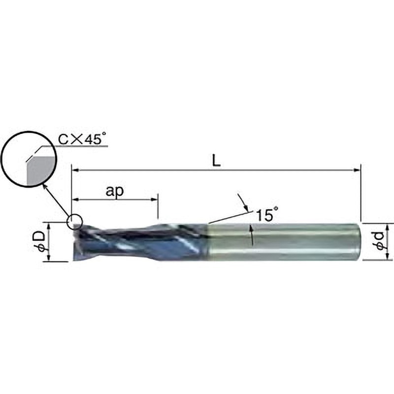 ECC025A07-2C03 エンドミルEC-A-2 イスカル IC900製   ECC025A07-2C03 5,328円