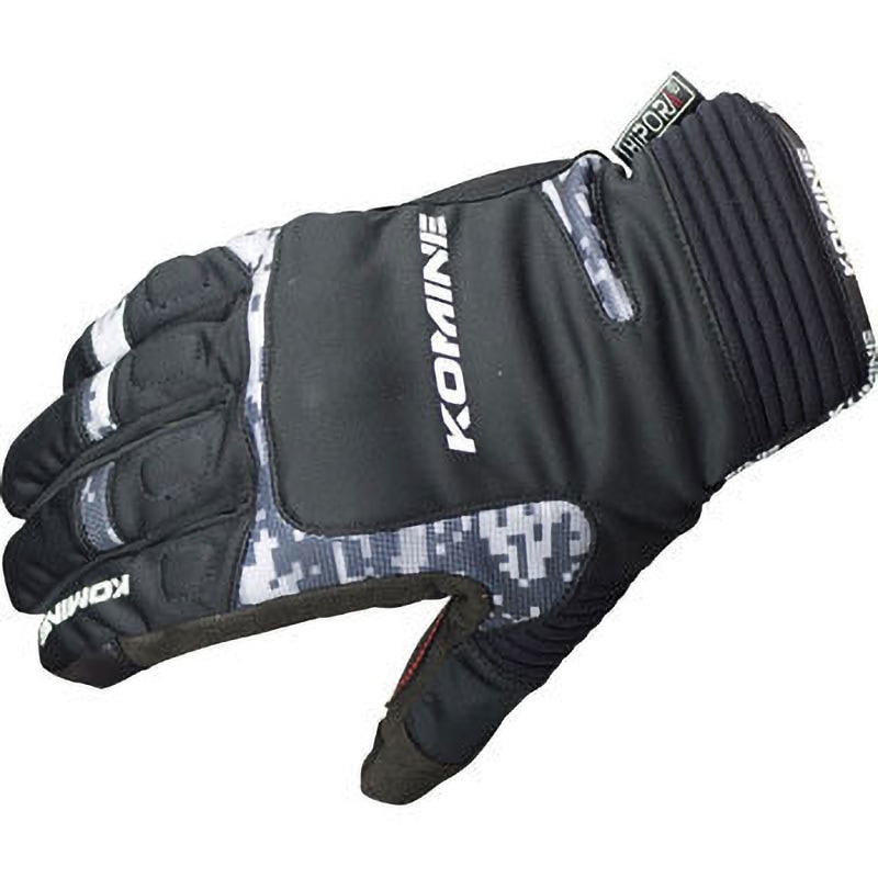 68010970040 GK-801 W-Gloves CARTHAGE コミネ 色Black/Digital Camo サイズXS