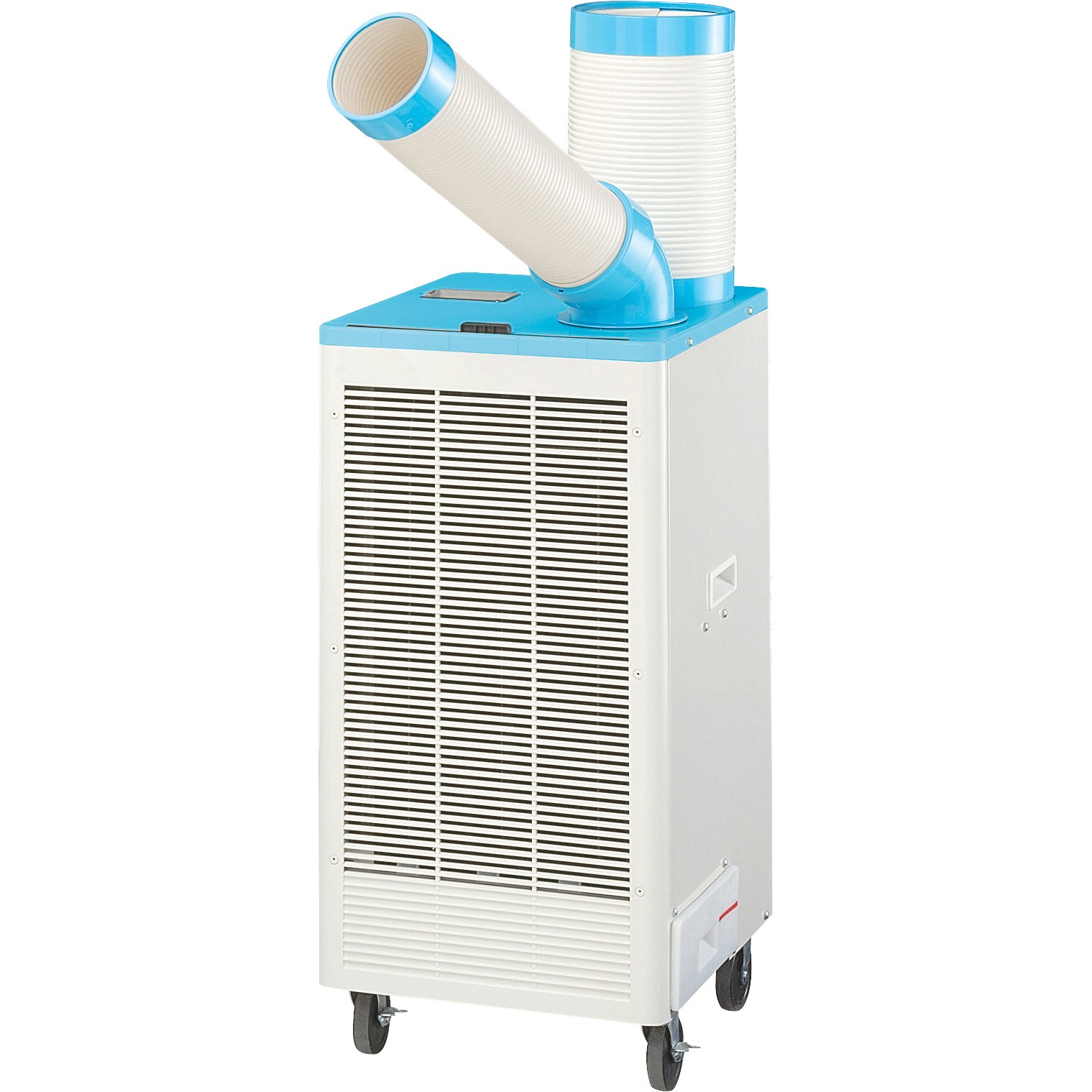 YS-492K 自動首振りスポットエアコン 本体 YS-492K 排熱ダクト付き スポットエアコン(単相100V) キャスター付き 1