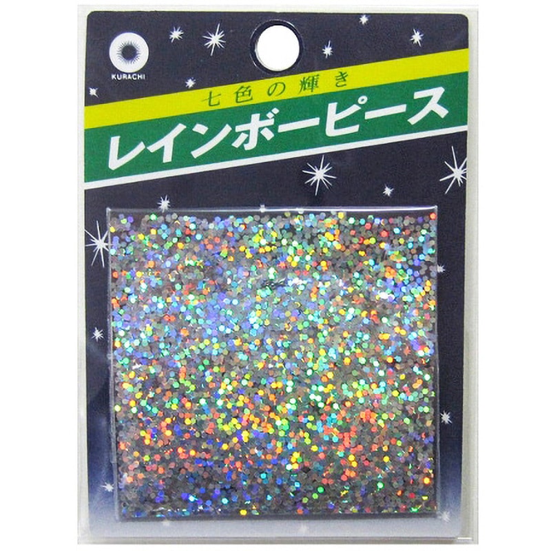 置物　レインボーカラー No.831 レインボーピース ホロ 1個(2g) クラチ 【通販モノタロウ】
