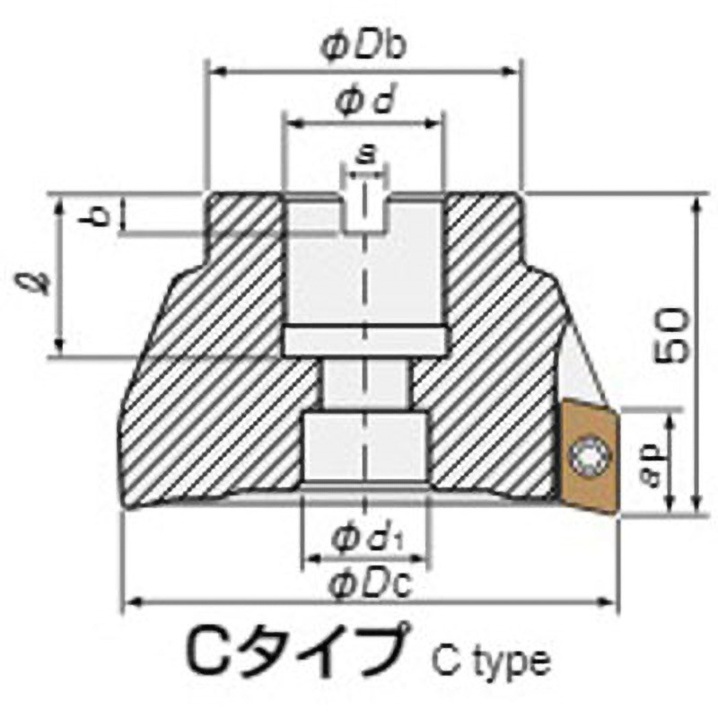 AHUB1563R-6 アルファ 超快削エンドミル AHU形 (ボアタイプ) 1個