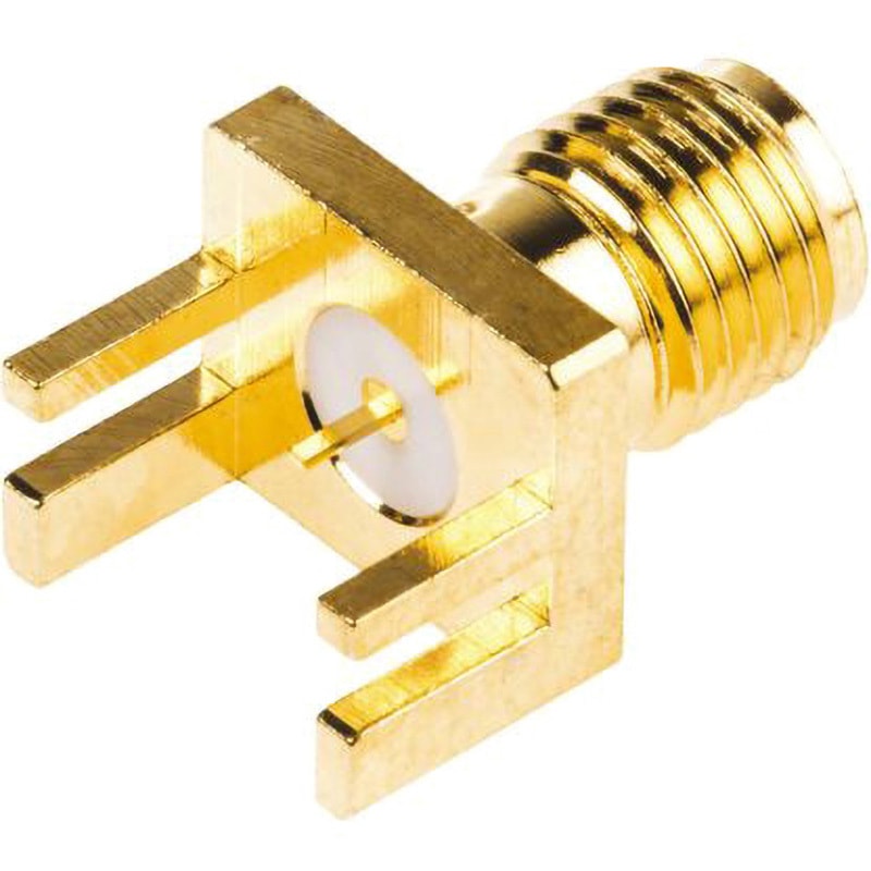た*ぎ様 都市鉱山 同軸コネクタ 中芯コンタクト 金メッキ 526-5757 SMA 同軸コネクタ エンドランチ RS Pro， ジャック