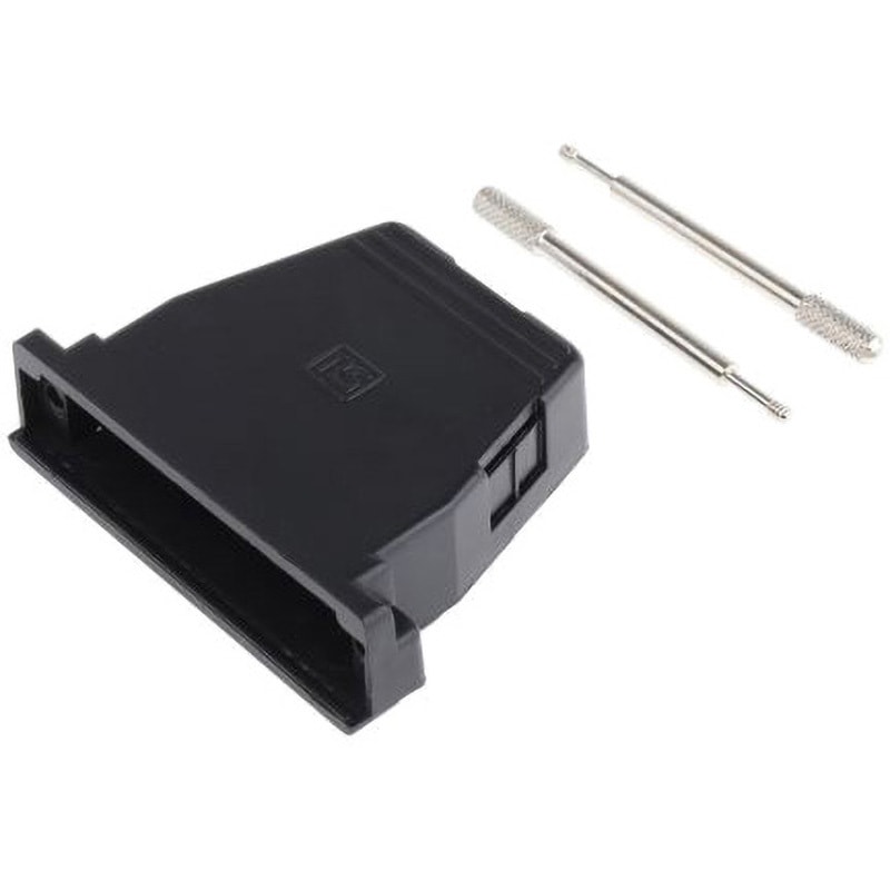 544-3452 RS Pro D-subコネクタ用バックシェル ストレート 50 極 PET， 黒 RS PRO 1袋(10個) 544-3452