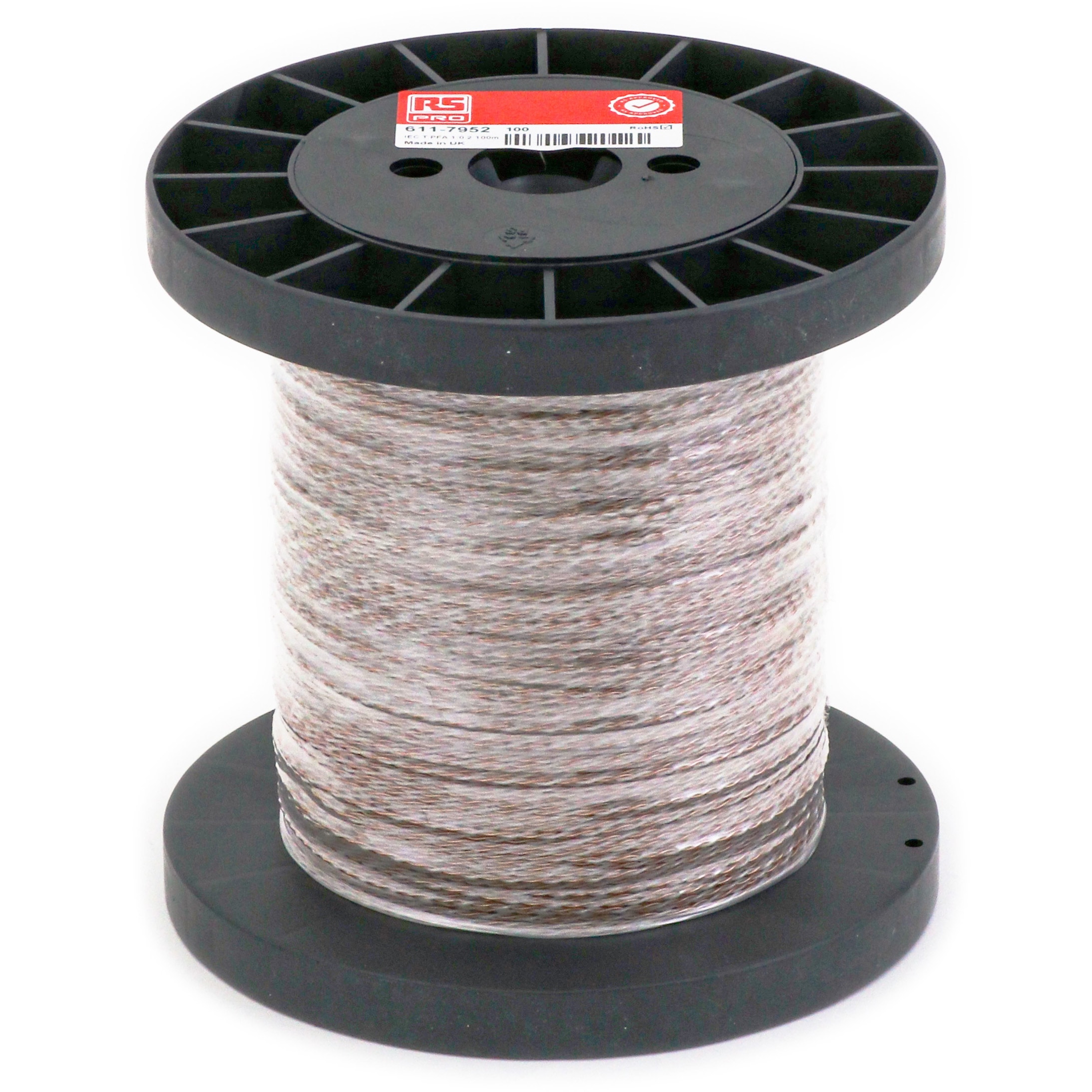 611-7952 RS Pro 熱電対延長ケーブル， Tタイプ， 100m 1リール(100m