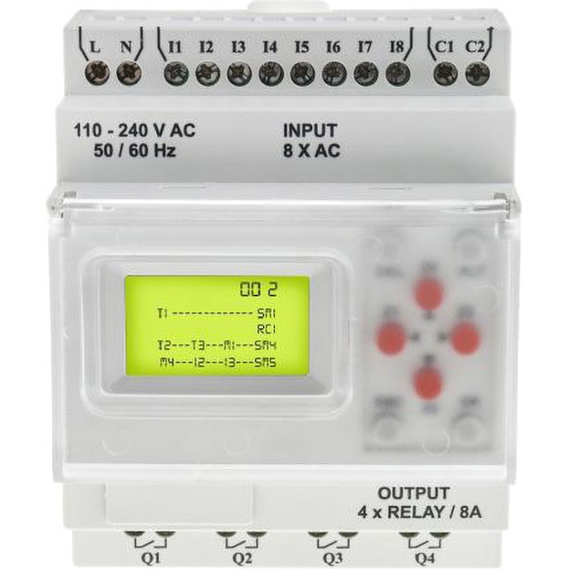 917-6361 RS Pro 小型PLC ディスプレイ付き 1個 RS PRO 【通販モノタロウ】