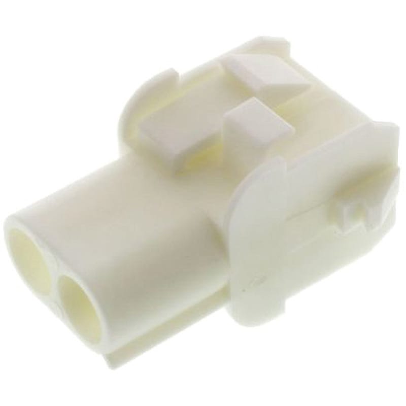 COURTOIS 1980年製 350778-1 TE Connectivity コネクタハウジング メス 2極 1列 6.35mm