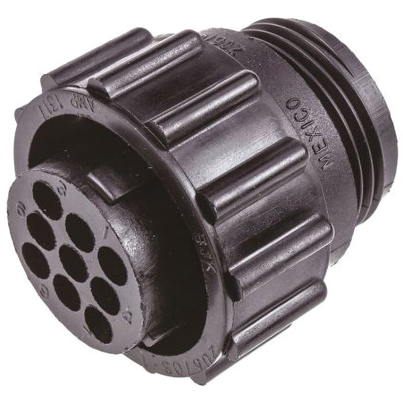 206708-1 TE Connectivity 丸形コネクタ， 接触コンタクト：メス， 9極 オス TE Connectivity Japan(旧:TYCOELECTRONICS(タイコエレクトロニクス)) 1袋(100個) 206708-1 47,388円